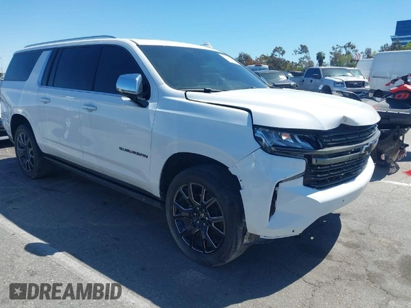 2023 Chevrolet Suburban Premier with VIN 1GNSKFKD6PR294748, listed as a IAAI auction lot 41947920 with 44,783 mi miles and . Bid and sale history available at DreamBid. Image 1.