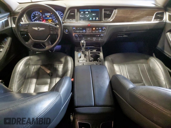 2017 Genesis G80 3.8L z VIN KMHGN4JE6HU206019, wystawiony jako Copart lot #61050945 z przebiegiem 120 096 mil mil oraz Szkoda całkowita • Salvage title. Historia ofert i sprzedaży dostępna na DreamBid. Obrazek 8.