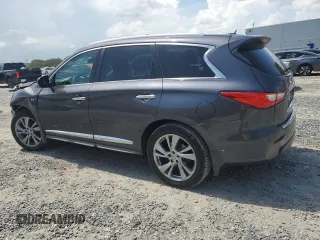 2014 Infiniti QX60 with VIN 5N1AL0MN1EC523322, listed as a Copart auction lot 58406745 with 156,217 mi miles and Salvage title. Bid and sale history available at DreamBid. Image 2.