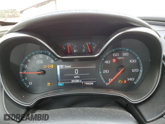 2014 Chevrolet Impala LTZ with VIN 1G1155S31EU153389, listed as a Copart auction lot 55046915 with 201,094 mi miles and Salvage Title. Bid and sale history available at DreamBid. Image 9.