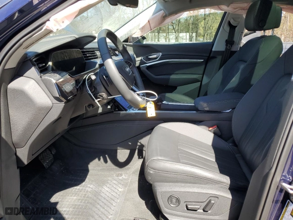 2022 Audi e-tron Sportback S line Premium with VIN WA11ABGE7NB023215, listed as a Copart auction lot 47039524 with 17,005 mi miles. Bid and sale history available at carsss.com. Image 7.