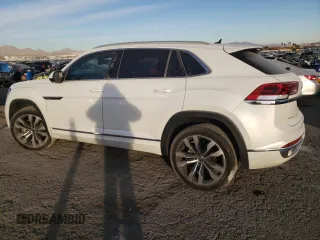 2022 Volkswagen Atlas SEL Premium R-Line with VIN 1V2FE2CA8NC218722, listed as a Copart auction lot 85142904 with 25,396 mi miles and Salvage title. Bid and sale history available at DreamBid. Image 2.