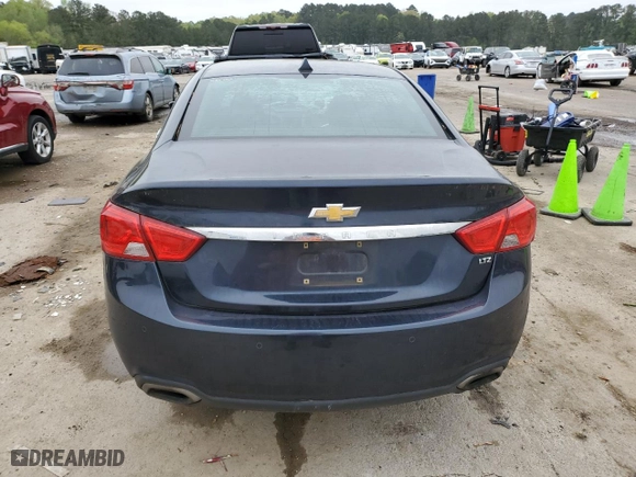 2014 Chevrolet Impala LTZ with VIN 2G1155S31E9112449, listed as a Copart auction lot 51093815 with 255,081 mi miles and Salvage Title. Bid and sale history available at carsss.com. Image 6.