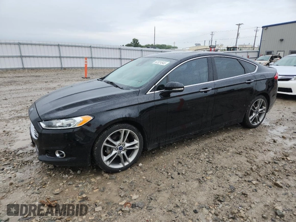 2016 Ford Fusion Titanium with VIN 3FA6P0D92GR136550, listed as a Copart auction lot 62324845 with 100,469 mi miles and Clean title. Bid and sale history available at DreamBid. Image 1.
