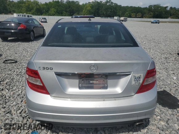 2010 Mercedes-Benz C-Class C 300 Sport with VIN WDDGF5EBXAR087901, listed as a Copart auction lot 50787255 with 138,475 mi miles and Salvage Title. Bid and sale history available at carsss.com. Image 6.