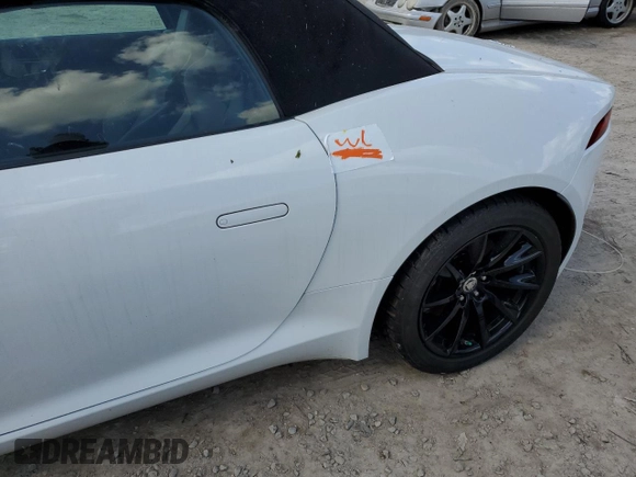 2014 Jaguar F-Type V6 with VIN SAJWA6E77E8K09195, listed as a Copart auction lot 75718204 with Not Provided miles and Non Repairable. Bid and sale history available at DreamBid. Image 12.