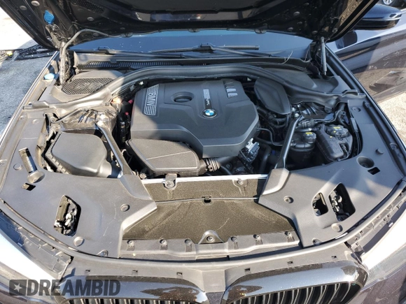 2018 BMW 5 Series 530i with VIN WBAJA5C59JWA36905, listed as a Copart auction lot 42958585 with 54,290 mi miles and Salvage Title. Bid and sale history available at DreamBid. Image 11.
