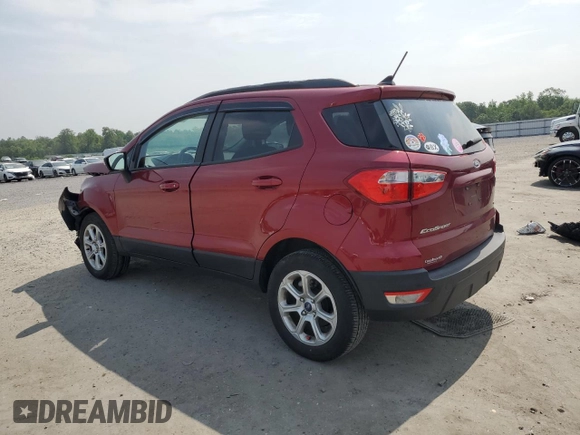 2021 Ford EcoSport SE z VIN MAJ3S2GE4MC453374, wystawiony jako Copart lot #60273325 z przebiegiem 27 884 mil mil oraz Szkoda całkowita • Salvage title. Historia ofert i sprzedaży dostępna na DreamBid. Obrazek 2.
