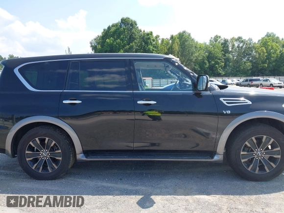 2018 Nissan Armada Platinum with VIN JN8AY2NE5J9731473, listed as a IAAI auction lot 42441530 with 94,033 mi miles and . Bid and sale history available at DreamBid. Image 13.