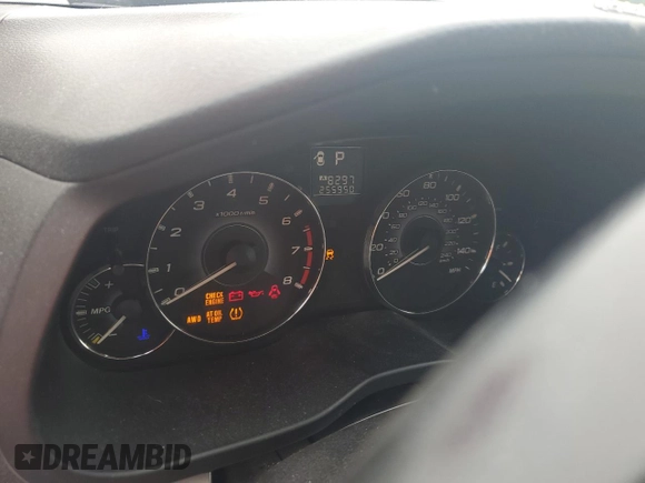 2010 Subaru Legacy Premium All-Weather Anniversary with VIN 4S3BMBG6XA3214271, listed as a Copart auction lot 61489475 with 255,950 mi miles and Salvage title. Bid and sale history available at DreamBid. Image 9.