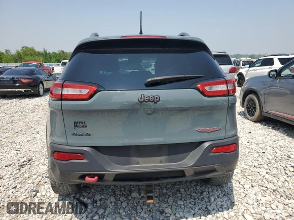2015 Jeep Cherokee Trailhawk с VIN 1C4PJMBB6FW557664, выставлен на аукционе Copart как лот 59496385 с пробегом 139 653 миль миль и Чистый • Clean title. История ставок и продаж доступна на DreamBid. Изображение 6.