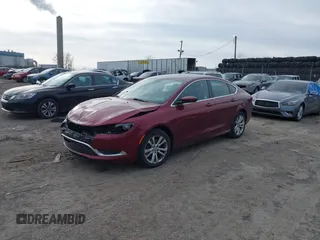 2015 Chrysler 200 Limited with VIN 1C3CCCAB5FN724790, listed as a IAAI auction lot 41602194 with 93,708 mi miles. Bid and sale history available at carsss.com. Image 2.