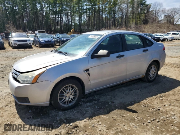 2008 Ford Focus SE with VIN 1FAHP35N38W239464, listed as a Copart auction lot 54005565 with 161,203 mi miles and Clean Title. Bid and sale history available at carsss.com. Image 1.