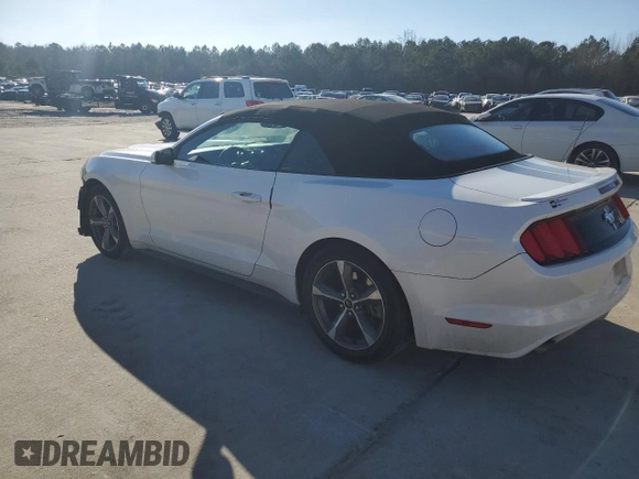 2017 Ford Mustang V6 with VIN 1FATP8EM2H5226404, listed as a Copart auction lot 43630565 with 155,477 mi miles and Salvage Title. Bid and sale history available at carsss.com. Image 2.