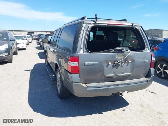 2011 Ford Expedition EL Limited with VIN 1FMJK1K52BEF36186, listed as a IAAI auction lot 41812788 with 1 mi miles. Bid and sale history available at carsss.com. Image 3.