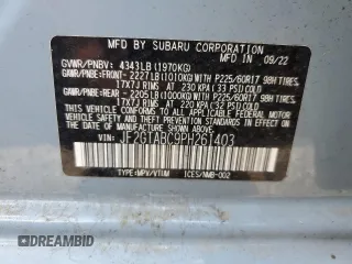2023 Subaru Crosstrek z VIN JF2GTABC9PH261403, wystawiony jako Copart lot #60883395 z przebiegiem 18 854 mil mil oraz Szkoda całkowita • Salvage title. Historia ofert i sprzedaży dostępna na DreamBid. Obrazek 13.