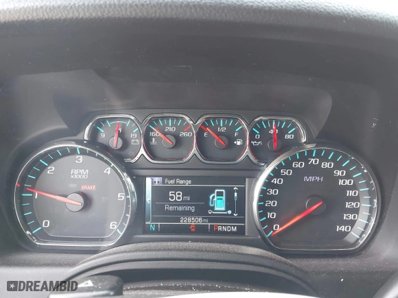 2016 Chevrolet Tahoe LT with VIN 1GNSCBKCXGR100381, listed as a IAAI auction lot 41542315 with 228,506 mi miles. Bid and sale history available at carsss.com. Image 7.