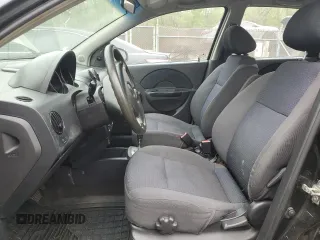 2008 Chevrolet Aveo LS with VIN KL1TD66658B116284, listed as a Copart auction lot 53671425 with Not Provided miles and Salvage Title. Bid and sale history available at DreamBid. Image 7.