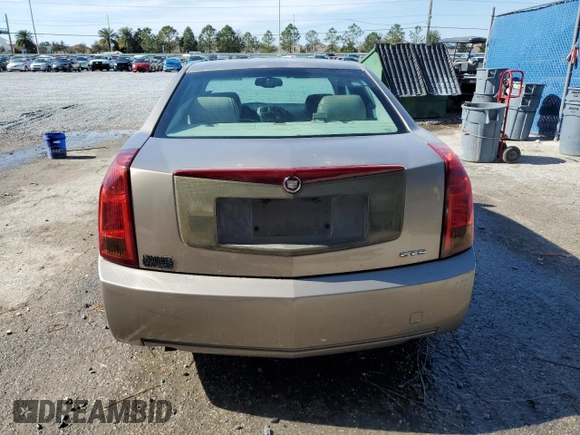 2004 Cadillac CTS with VIN 1G6DM577X40104266, listed as a Copart auction lot 83685034 with 137,166 mi miles and Salvage Title. Bid and sale history available at DreamBid. Image 6.