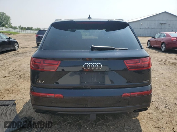 2019 Audi Q7 Prestige z VIN WA1VAAF70KD049766, wystawiony jako Copart lot #59126565 z przebiegiem 131 154 mil mil oraz Czysty tytuł • Clean title. Historia ofert i sprzedaży dostępna na DreamBid. Obrazek 6.