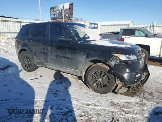 2017 Land Rover Range Rover Sport SE with VIN SALWG2FK2HA124571, listed as a Copart auction lot 89398505 with 94,159 mi miles and Salvage title. Bid and sale history available at DreamBid. Image 4.