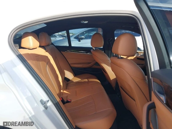 2017 BMW 5 Series 530i with VIN WBAJA5C32HG894894, listed as a IAAI auction lot 40905321 with 93,520 mi miles. Bid and sale history available at carsss.com. Image 8.