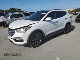 2017 Hyundai Santa Fe Ultimate z VIN 5XYZW4LA8HG491957, wystawiony jako Copart lot #61012035 z przebiegiem 124 570 mil mil oraz Szkoda całkowita • Salvage title. Historia ofert i sprzedaży dostępna na DreamBid. Obrazek 1.