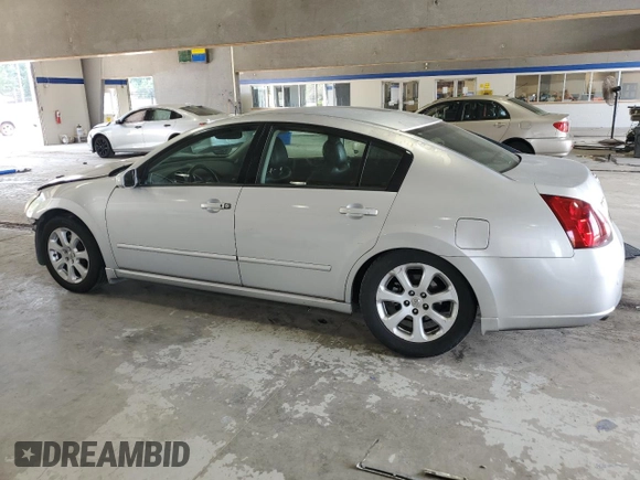 2007 Nissan Maxima 3.5 SL with VIN 1N4BA41E47C817199, listed as a Copart auction lot 62538634 with 0 mi miles and Salvage Title. Bid and sale history available at carsss.com. Image 2.