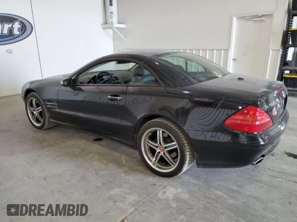 2006 Mercedes-Benz SL 500 with VIN WDBSK75F66F108619, listed as a Copart auction lot 55558014 with 81,686 mi miles and Clean title. Bid and sale history available at DreamBid. Image 2.