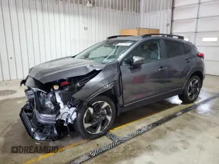 2024 Subaru Crosstrek Limited with VIN 4S4GUHM65R3844297, listed as a Copart auction lot 49477785 with 956 mi miles and Salvage Title. Bid and sale history available at carsss.com. Image 1.