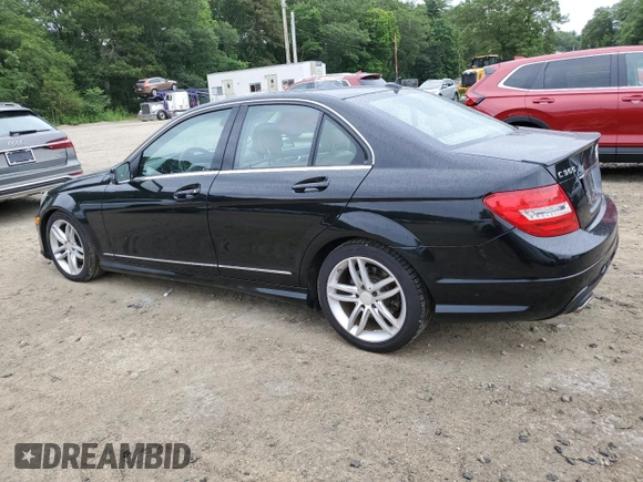 2012 Mercedes-Benz C 300 Sport with VIN WDDGF8BB1CR227522, listed as a Copart auction lot 60677295 with 107,619 mi miles and Clean title. Bid and sale history available at DreamBid. Image 2.