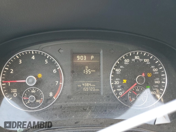 2014 Volkswagen Passat Wolfsburg Ed with VIN 1VWAS7A39EC062631, listed as a Copart auction lot 51150715 with 159,723 mi miles and Salvage Title. Bid and sale history available at carsss.com. Image 9.