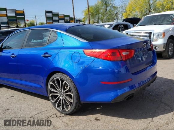 2014 Kia Optima SXL Turbo with VIN 5XXGR4A61EG286117, listed as a IAAI auction lot 42139134 with 149,594 mi miles and . Bid and sale history available at DreamBid. Image 3.