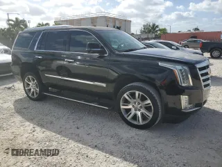 2017 Cadillac Escalade Premium Luxury with VIN 1GYS3CKJ4HR174758, listed as a Copart auction lot 80889314 with 75,289 mi miles and Non repairable. Bid and sale history available at DreamBid. Image 4.