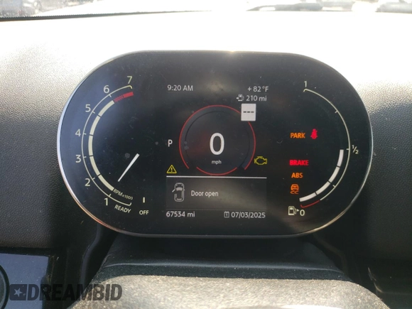 2022 MINI Countryman Cooper z VIN WMZ43BR03N3N71821, wystawiony jako Copart lot #62858615 z przebiegiem 67 534 mil mil oraz Szkoda całkowita • Salvage title. Historia ofert i sprzedaży dostępna na DreamBid. Obrazek 9.