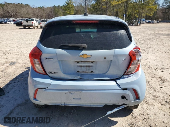 2016 Chevrolet Spark LS with VIN KL8CB6SA1GC613827, listed as a Copart auction lot 47198345 with 87,213 mi miles and Salvage Title. Bid and sale history available at carsss.com. Image 6.