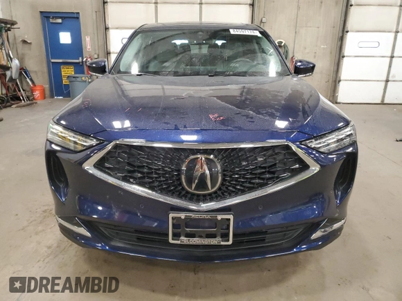 2022 Acura MDX w/Technology Package with VIN 5J8YE1H40NL050082, listed as a Copart auction lot 84597174 with 19,849 mi miles and Salvage Title. Bid and sale history available at carsss.com. Image 5.