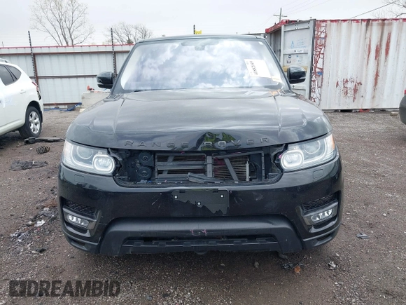2016 Land Rover Range Rover Sport V6 Diesel HSE with VIN SALWR2KFXGA583834, listed as a IAAI auction lot 41882049 with 123,235 mi miles. Bid and sale history available at carsss.com. Image 13.