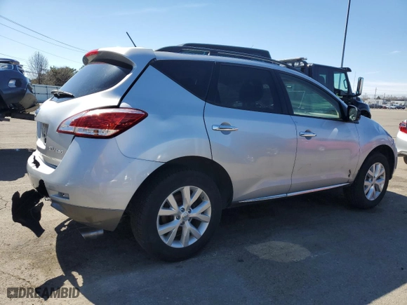 2013 Nissan Murano SL with VIN JN8AZ1MW3DW317471, listed as a Copart auction lot 47346275 with 152,764 mi miles and Salvage Title. Bid and sale history available at carsss.com. Image 3.