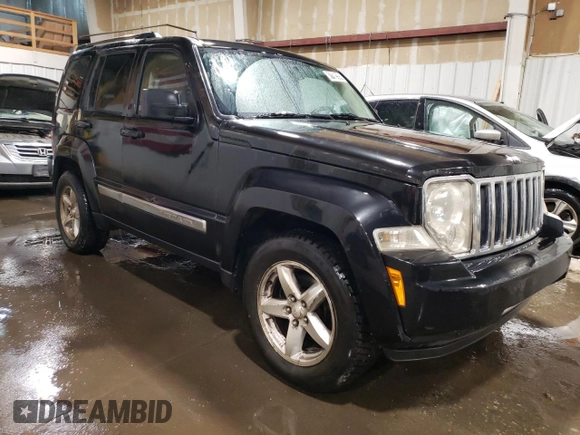 2009 Jeep Liberty Limited with VIN 1J8GP58K89W506255, listed as a Copart auction lot 50019995 with 177,260 mi miles and Clean Title. Bid and sale history available at carsss.com. Image 4.