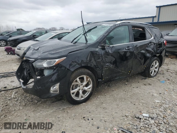 2019 Chevrolet Equinox Premier with VIN 3GNAXXEVXKL188617, listed as a Copart auction lot 51913295 with Not Provided miles and Clean Title. Bid and sale history available at DreamBid. Image 1.