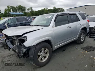 2013 Toyota 4Runner SR5 with VIN JTEZU5JR0D5056823, listed as a Copart auction lot 57745965 with 86,776 mi miles and Salvage title. Bid and sale history available at DreamBid. Image 1.