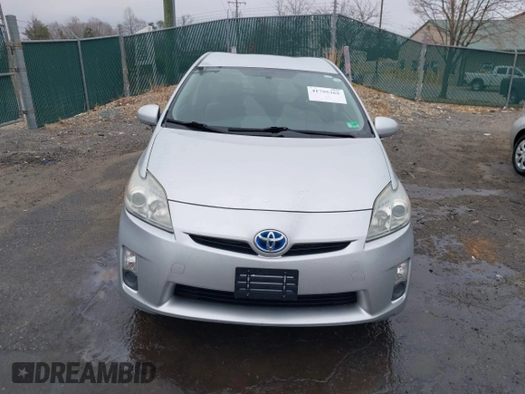 2010 Toyota Prius II with VIN JTDKN3DU8A0228564, listed as a IAAI auction lot 41795365 with 160,578 mi miles. Bid and sale history available at carsss.com. Image 12.