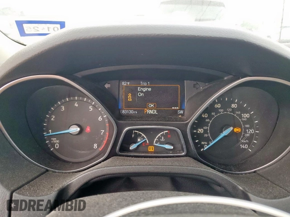 2018 Ford Focus SE with VIN 1FADP3F23JL246375, listed as a Copart auction lot 56539005 with 83,130 mi miles and Salvage title. Bid and sale history available at DreamBid. Image 9.