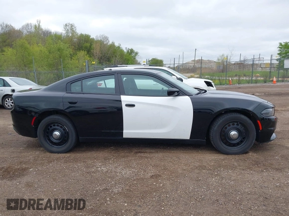 2019 Dodge Charger Police with VIN 2C3CDXKT5KH622663, listed as a IAAI auction lot 42184918 with 86,946 mi miles and . Bid and sale history available at DreamBid. Image 13.