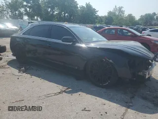 2017 Audi A8 with VIN WAU44AFD3HN015464, listed as a Copart auction lot 60557455 with 125,067 mi miles and Clean title. Bid and sale history available at DreamBid. Image 4.