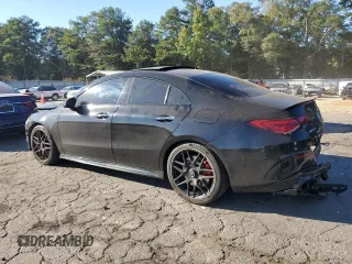 2020 Mercedes-Benz CLA 45 AMG with VIN W1K5J5DB6LN132320, listed as a Copart auction lot 75762514 with 44,839 mi miles and Salvage Title. Bid and sale history available at DreamBid. Image 2.