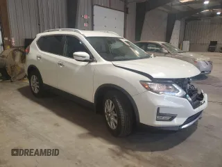 2017 Nissan Rogue SV with VIN KNMAT2MV5HP598196, listed as a Copart auction lot 54472905 with 97,012 mi miles and Salvage Title. Bid and sale history available at carsss.com. Image 4.