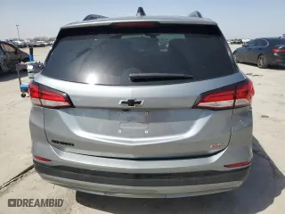 2024 Chevrolet Equinox RS with VIN 3GNAXMEG5RS235651, listed as a Copart auction lot 49004705 with 20,580 mi miles and Salvage Title. Bid and sale history available at carsss.com. Image 6.