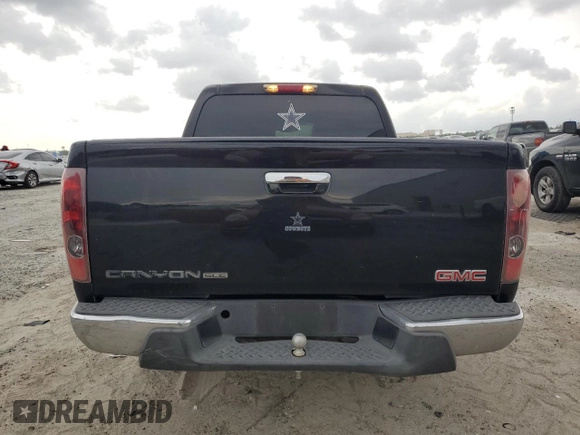 2011 GMC Canyon SLE1 with VIN 1GTD5MFE5B8124136, listed as a Copart auction lot 72634544 with 183,975 mi miles and Salvage Title. Bid and sale history available at carsss.com. Image 6.
